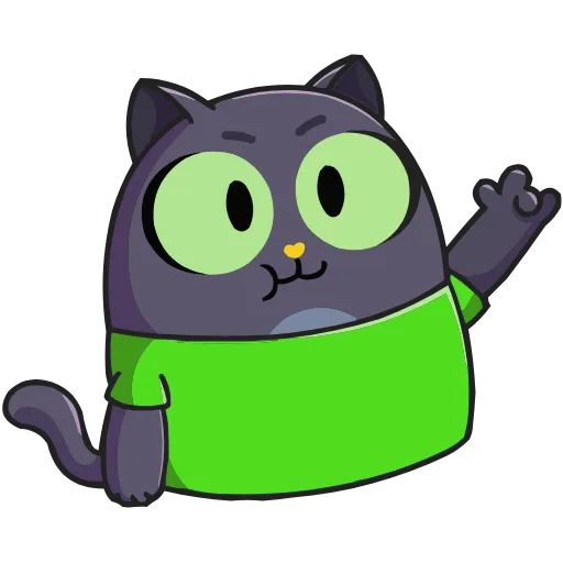 🤟 Эмодзи «Набор эмоджи с Котом из ВК в качестве» для Telegram