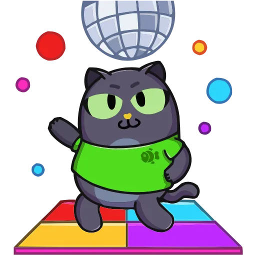 🕺 Эмодзи «Набор эмоджи с Котом из ВК в качестве» для Telegram