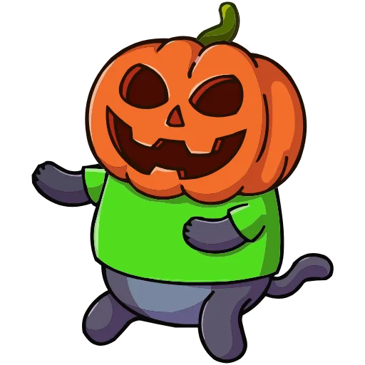 🎃 Эмодзи «Набор эмоджи с Котом из ВК в качестве» для Telegram