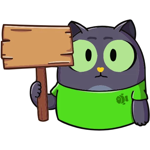 🪧 Эмодзи «Набор эмоджи с Котом из ВК в качестве» для Telegram
