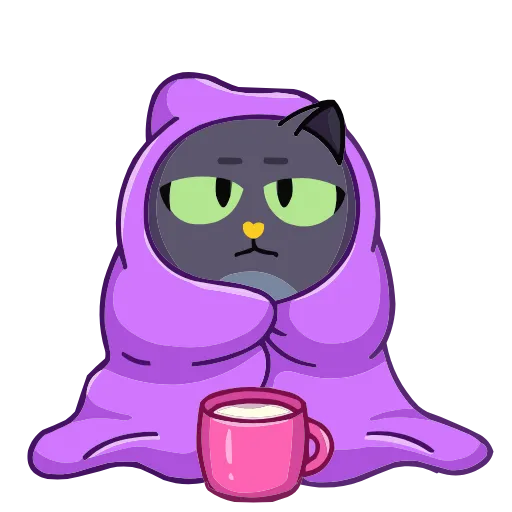 🥶 Эмодзи «Набор эмоджи с Котом из ВК в качестве» для Telegram
