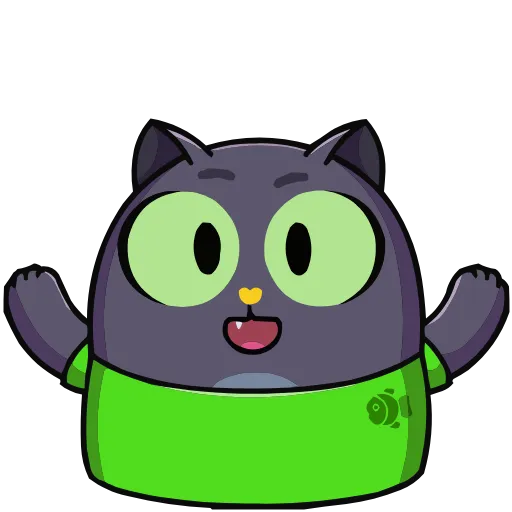 🤗 Эмодзи «Набор эмоджи с Котом из ВК в качестве» для Telegram