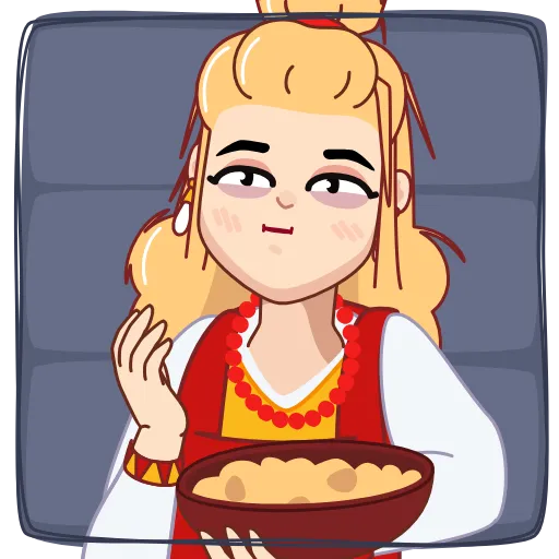 🌰 Эмодзи «Иван и Софья» для Telegram