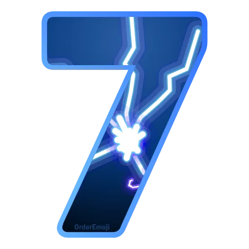 ⚡️ Эмодзи «Lightning #foradmins #decor #font» для Telegram