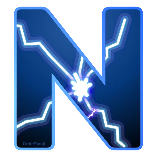 ⚡️ Эмодзи «Lightning #foradmins #decor #font» для Telegram