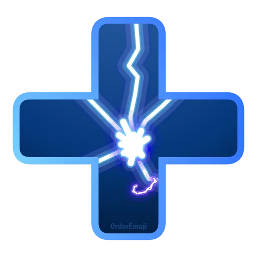 ⚡️ Эмодзи «Lightning #foradmins #decor #font» для Telegram