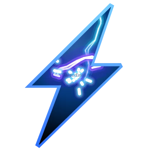 ⚡️ Эмодзи «Lightning #foradmins #decor #font» для Telegram
