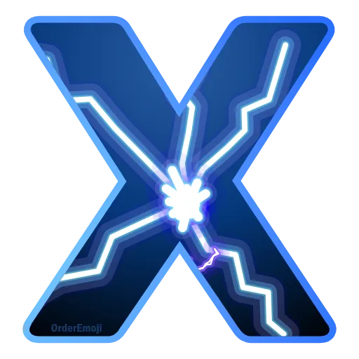 ⚡️ Эмодзи «Lightning #foradmins #decor #font» для Telegram