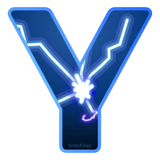 ⚡️ Эмодзи «Lightning #foradmins #decor #font» для Telegram