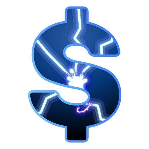 ⚡️ Эмодзи «Lightning #foradmins #decor #font» для Telegram