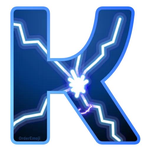 ⚡️ Эмодзи «Lightning #foradmins #decor #font» для Telegram