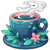 ☕️ Эмодзи «💚 Набор эмоджи с изумрудным рандомчиком» для Telegram