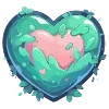 💚 Эмодзи «💚 Набор эмоджи с изумрудным рандомчиком» для Telegram