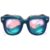 🕶 Эмодзи «💚 Набор эмоджи с изумрудным рандомчиком» для Telegram