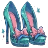 👠 Эмодзи «💚 Набор эмоджи с изумрудным рандомчиком» для Telegram