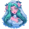 👄 Эмодзи «💚 Набор эмоджи с изумрудным рандомчиком» для Telegram