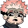 😒 Эмодзи «🙂 Jujutsu Kaisen» для Telegram