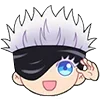 😉 Эмодзи «🙂 Jujutsu Kaisen» для Telegram