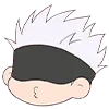 😗 Эмодзи «🙂 Jujutsu Kaisen» для Telegram
