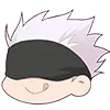 😋 Эмодзи «🙂 Jujutsu Kaisen» для Telegram