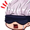 😭 Эмодзи «🙂 Jujutsu Kaisen» для Telegram