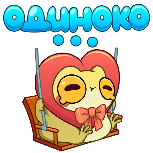 🤩 Стикер «Жаба Ивановна» для Telegram