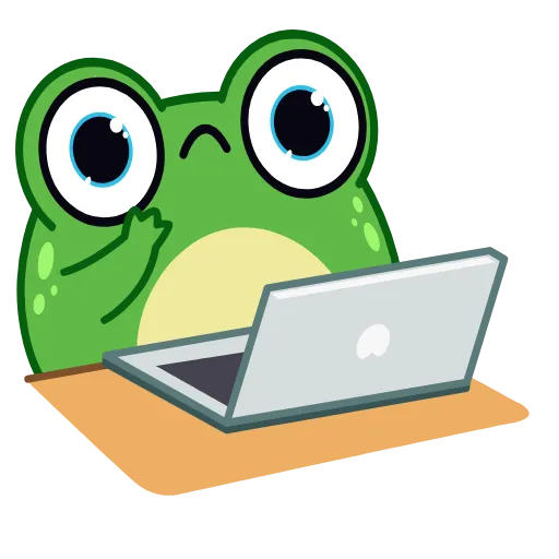 💻 Стикер «Жабка» для Telegram