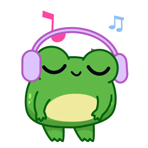 🎧 Эмодзи «🐸 Toad» для Telegram