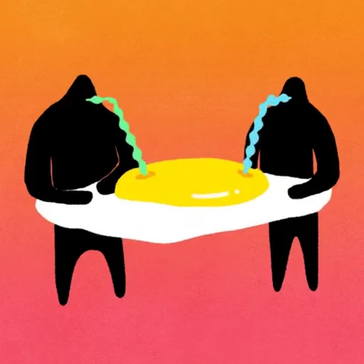 🍳 Стикер «Fried Egg» для Telegram