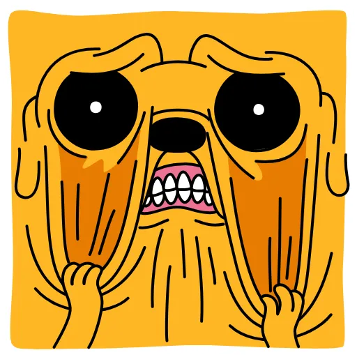 😩 Эмодзи «Jake» для Telegram