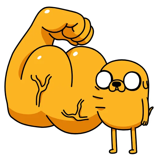💪 Эмодзи «Jake» для Telegram