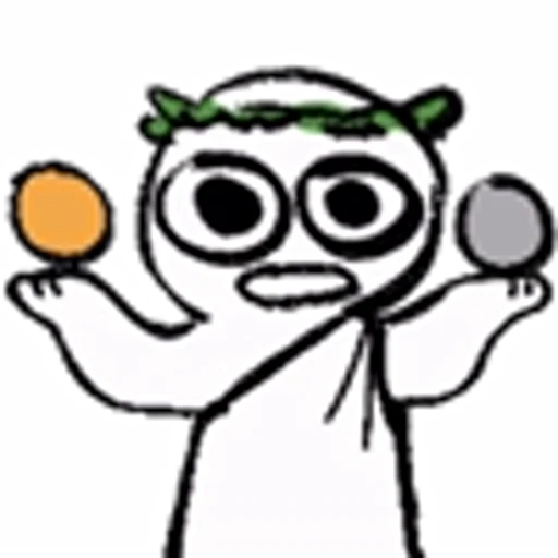 🫤 Стикер «human and unicorn» для Telegram