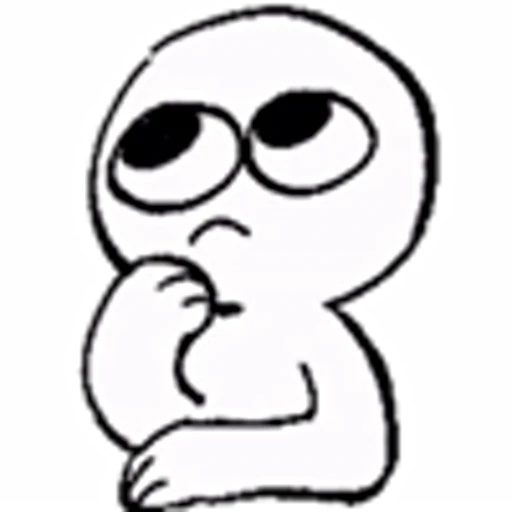 🤔 Стикер «human and unicorn» для Telegram