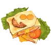 🥪 Эмодзи «🍰 Набор эмоджи с вкусняшками» для Telegram