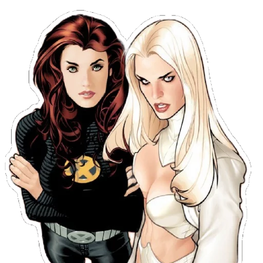 👭 Стикер «Jean Grey» для Telegram