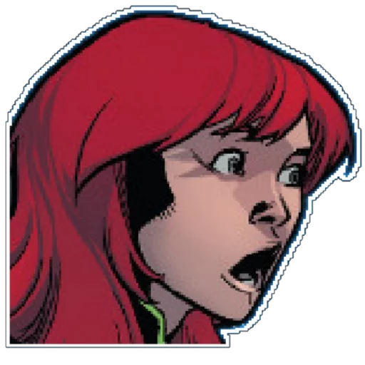 😱 Стикер «Jean Grey» для Telegram
