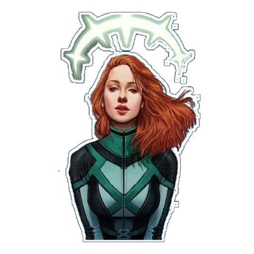 😇 Стикер «Jean Grey» для Telegram