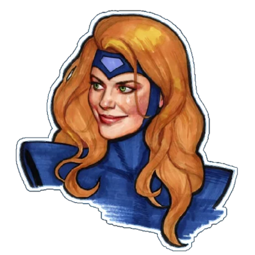 😊 Стикер «Jean Grey» для Telegram