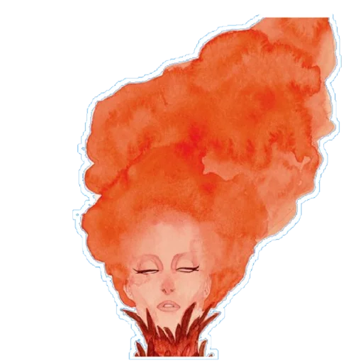 😞 Стикер «Jean Grey» для Telegram