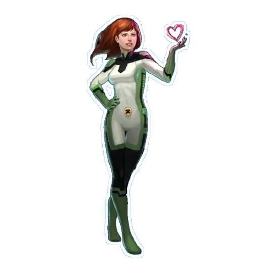 ❤️ Стикер «Jean Grey» для Telegram