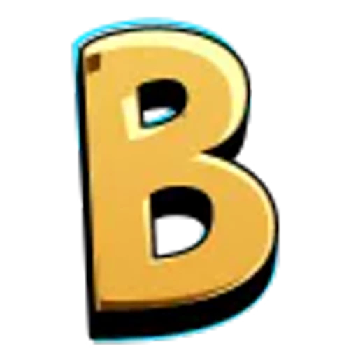 🤩 Эмодзи «Жёлтые буквы» для Telegram