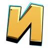🤩 Эмодзи «Жёлтые буквы» для Telegram