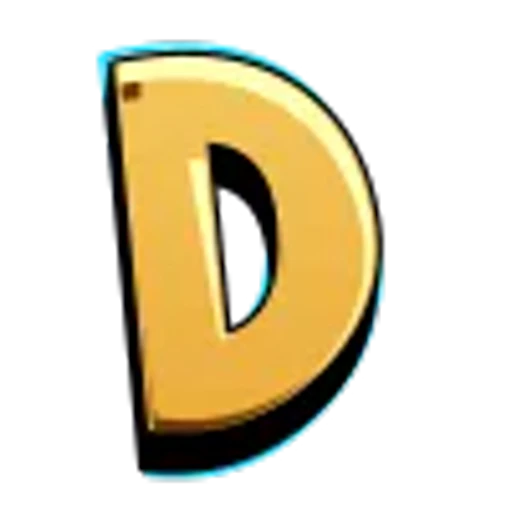 🤩 Эмодзи «Жёлтые буквы» для Telegram