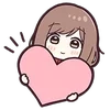 ❤️ Эмодзи «Jersey Chan ()» для Telegram