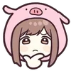 🤔 Эмодзи «Jersey Chan ()» для Telegram