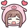 🥰 Эмодзи «Jersey Chan ()» для Telegram