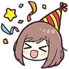 🎉 Эмодзи «Jersey Chan ()» для Telegram