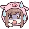 😰 Эмодзи «Jersey Chan ()» для Telegram