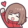 ☺️ Эмодзи «Jersey Chan ()» для Telegram