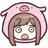 😮 Эмодзи «Jersey Chan ()» для Telegram
